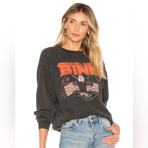 Anine Bing Vintage Eagle Graphic Sweatshirt